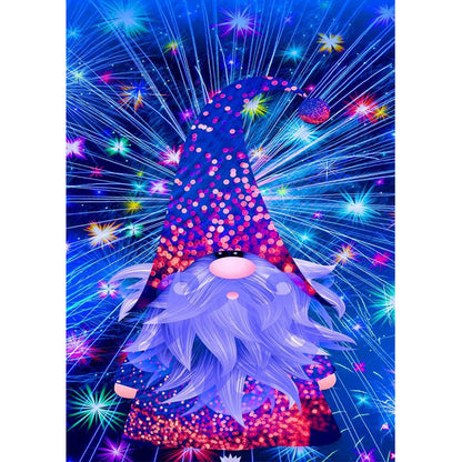 Bright Fireworks Goblin 30*40CM(Canvas) Full Round Drill Diamond Painting