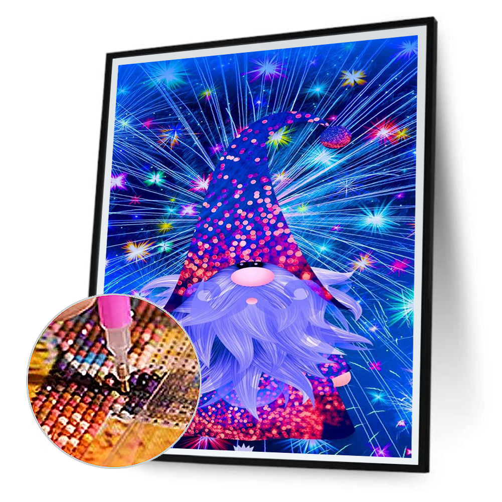 Bright Fireworks Goblin - Full Round Drill Diamond Painting 30*40CM