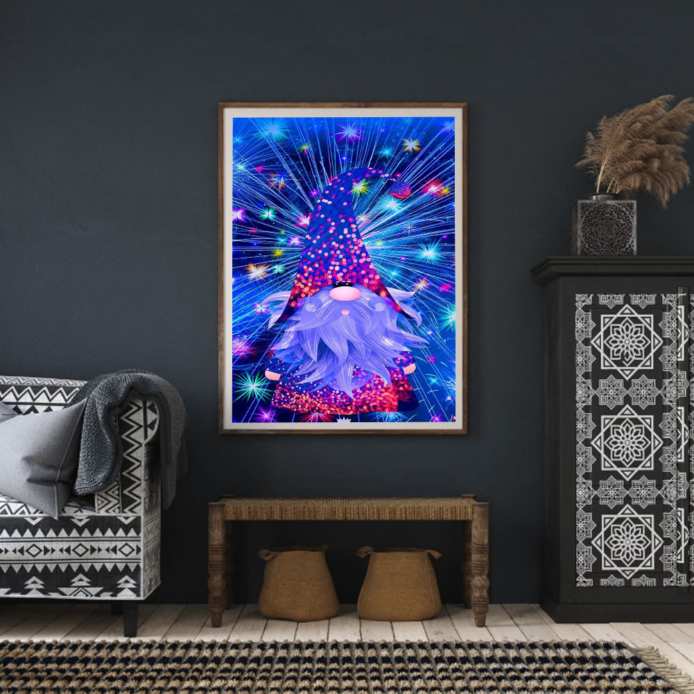 Bright Fireworks Goblin 30*40CM(Canvas) Full Round Drill Diamond Painting