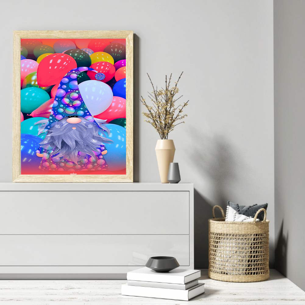 Colorful Balloon Goblin - Full Round Drill Diamond Painting 30*40CM