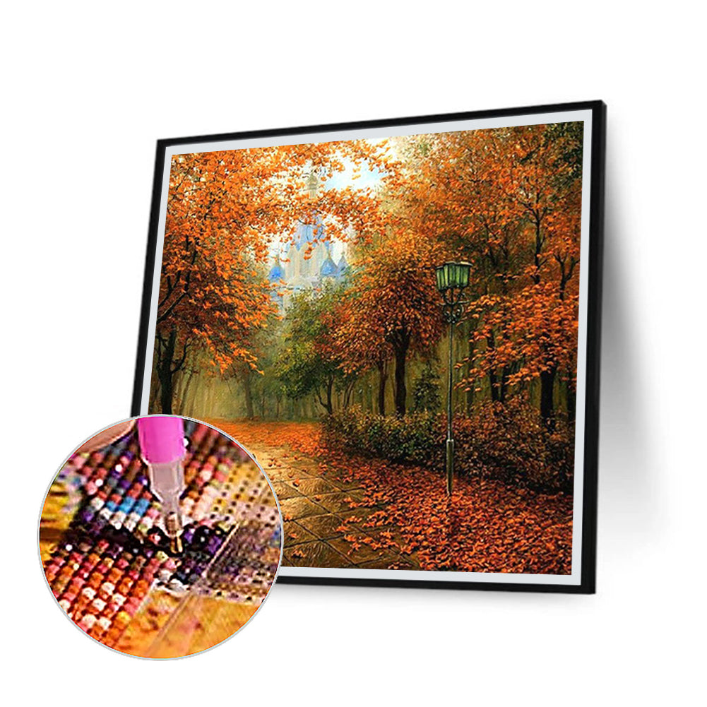 Maple Grove - Full Square Drill Diamond Painting 30*30CM