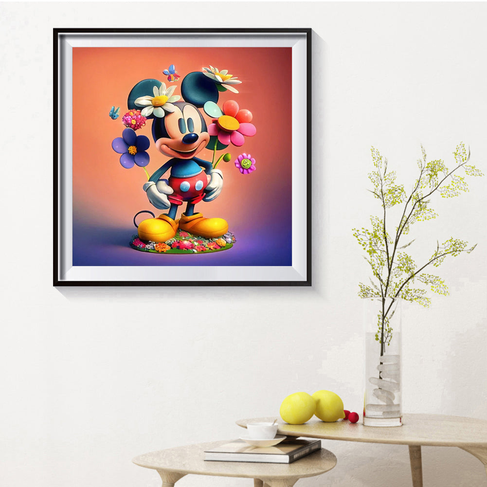 Disney Mickey - Full Round Drill Diamond Painting 40*40CM