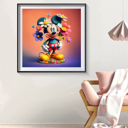 Disney Mickey - Full Round Drill Diamond Painting 40*40CM