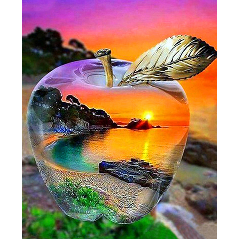 Beach Sunset Sunset - Full Round Drill Diamond Painting 40*50CM