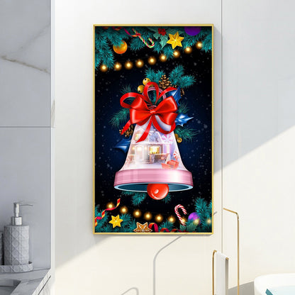 Christmas Bells - Full Round Drill Diamond Painting 40*70CM