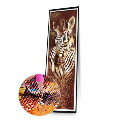 Zebra - Full Square Drill Diamond Painting 20*50CM