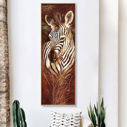 Zebra - Full Square Drill Diamond Painting 20*50CM