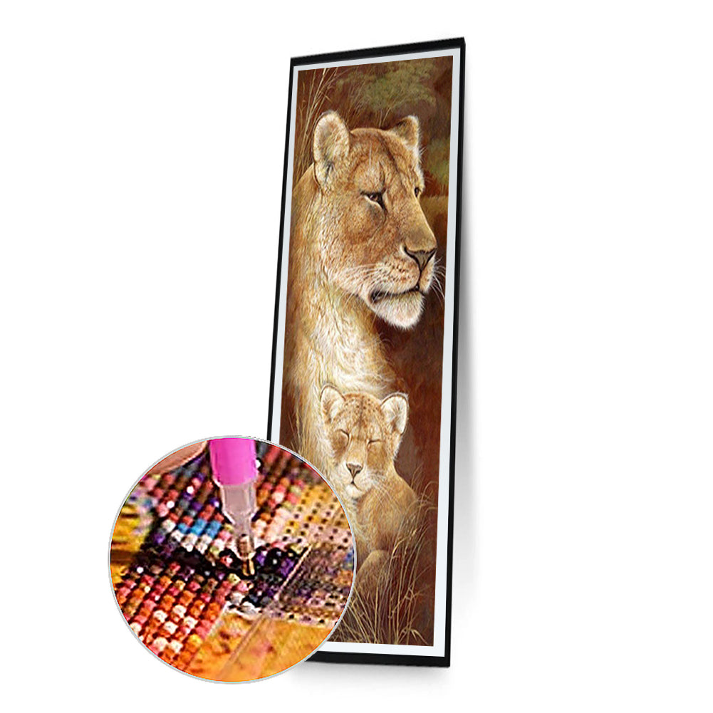 Leopard - Full Square Drill Diamond Painting 20*50CM