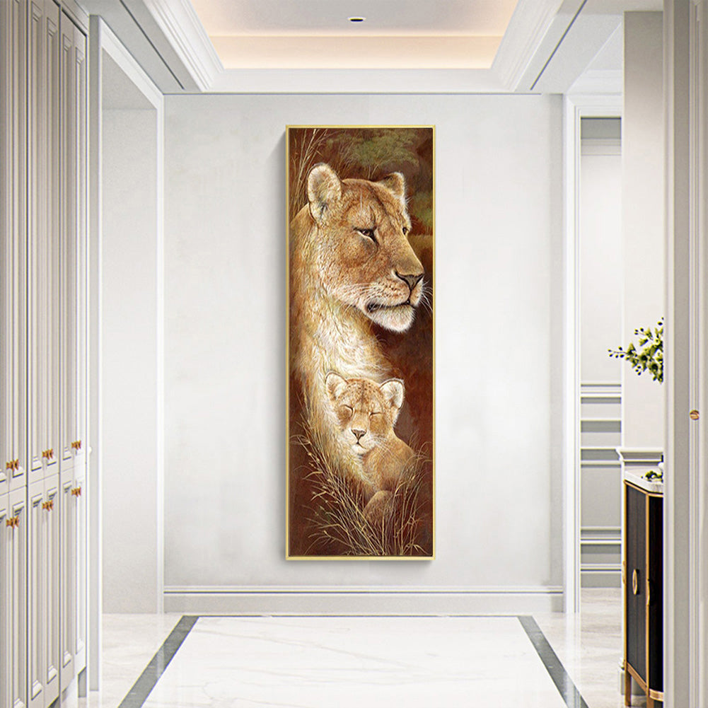 Leopard - Full Square Drill Diamond Painting 20*50CM