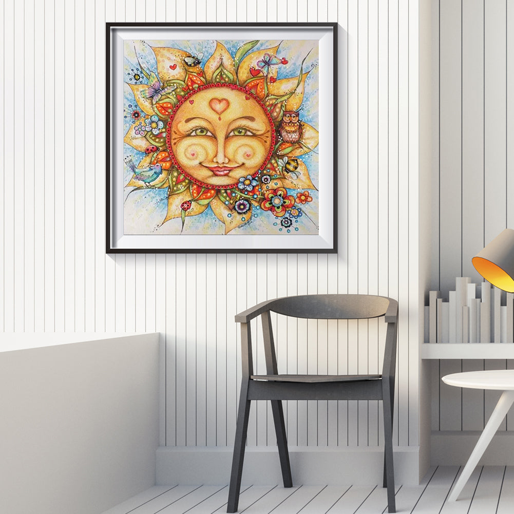 Sun Flower - Full Square Drill Diamond Painting 40*40CM