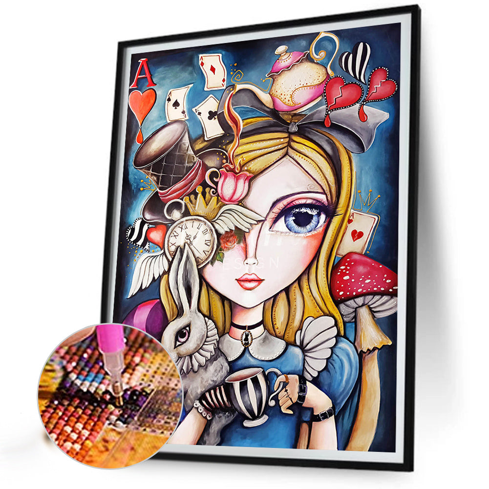 Fantasy Girl - Full Round Drill Diamond Painting 30*40CM