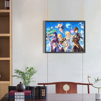 Original God Poster - Full Round Drill Diamond Painting 50*40CM