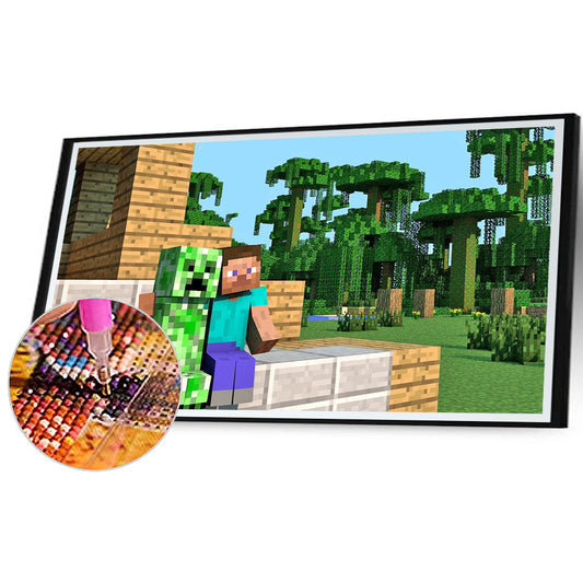 Lego - Full Round Drill Diamond Painting 50*30CM