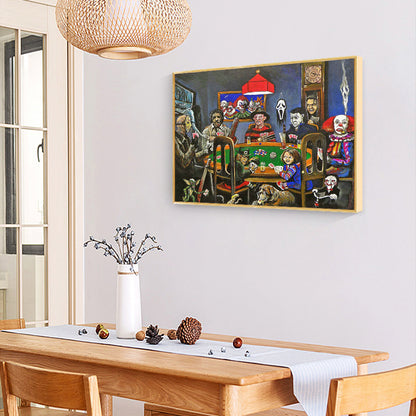 Horror Card Game - Full Round Drill Diamond Painting 40*30CM