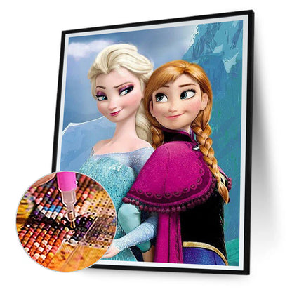 Frozen - Full Round Drill Diamond Painting 40*50CM