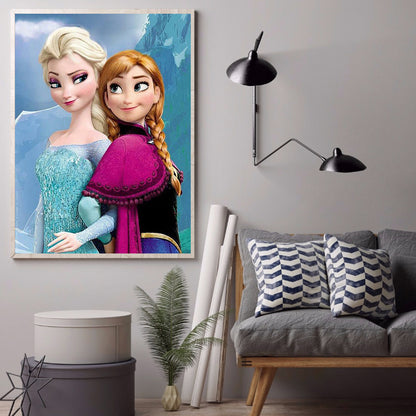 Frozen - Full Round Drill Diamond Painting 40*50CM