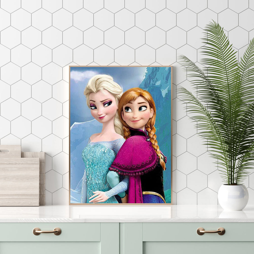 Frozen - Full Round Drill Diamond Painting 40*50CM