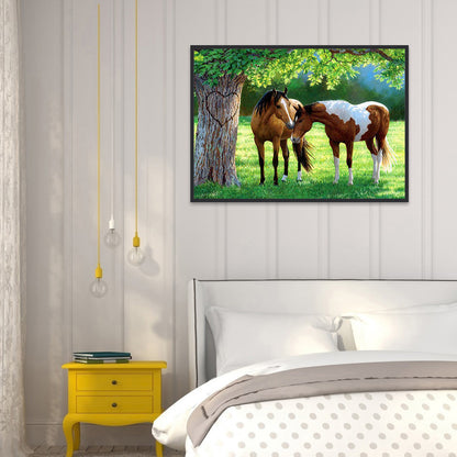 Horse - Full Round Drill Diamond Painting 50*40CM