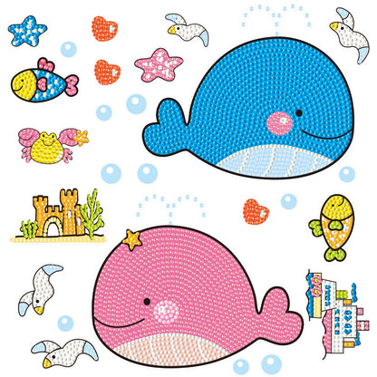 Luminous Diamonds Mosaic Paster Art Crafts DIY Mosaic Paster for Adults Beginner