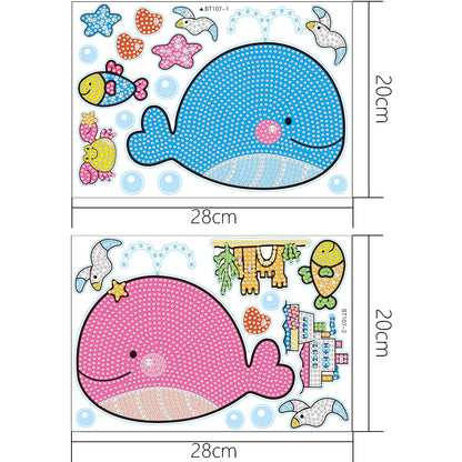 Luminous Diamonds Mosaic Paster Art Crafts DIY Mosaic Paster for Adults Beginner