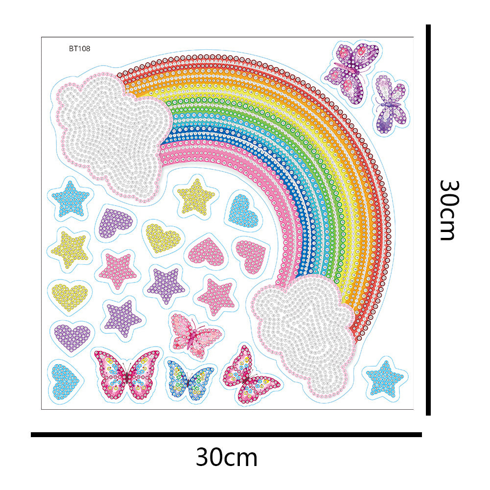 Luminous Diamonds Mosaic Paster Art Crafts DIY Mosaic Paster for Adults Beginner