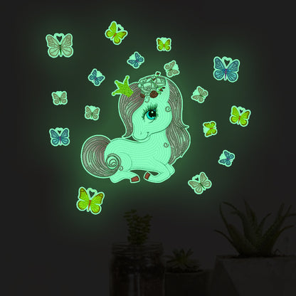 Luminous Diamonds Mosaic Paster Art Crafts DIY Mosaic Paster for Adults Beginner