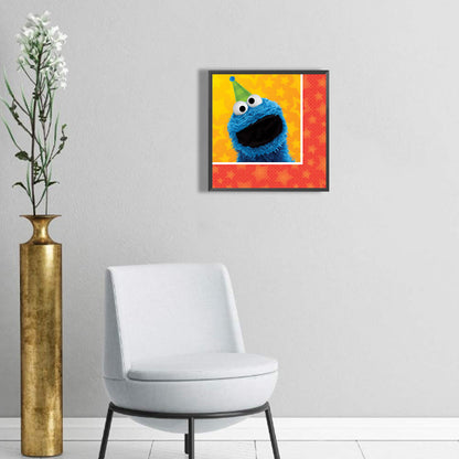 Sesame Street - Full Round Drill Diamond Painting 30*30CM