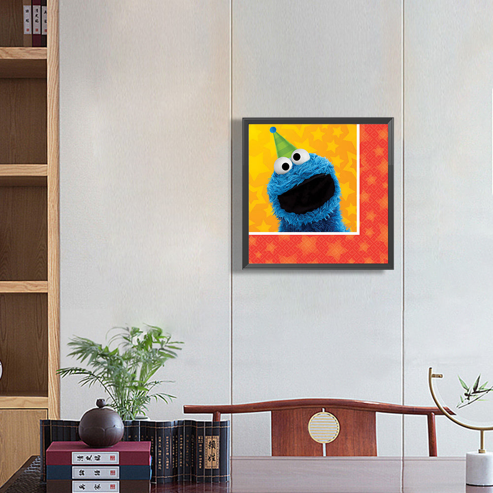 Sesame Street - Full Round Drill Diamond Painting 30*30CM