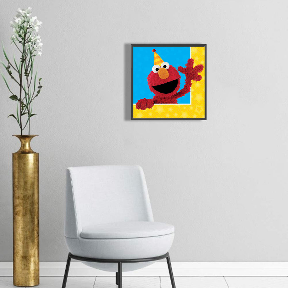 Sesame Street - Full Round Drill Diamond Painting 30*30CM