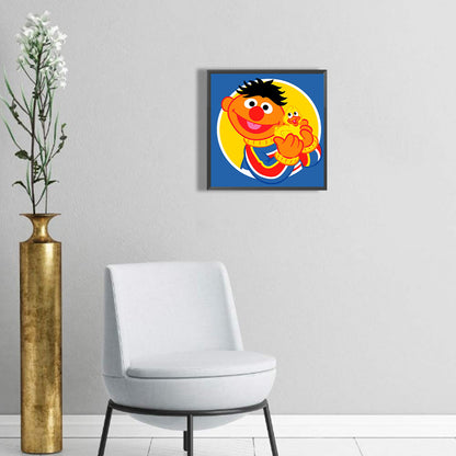 Sesame Street - Full Round Drill Diamond Painting 30*30CM