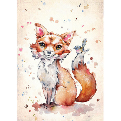 Color Fox - Full Round Drill Diamond Painting 30*40CM