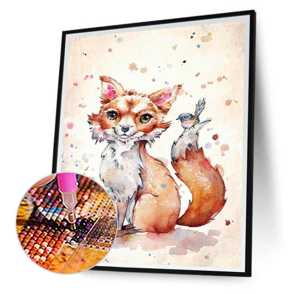 Color Fox - Full Round Drill Diamond Painting 30*40CM