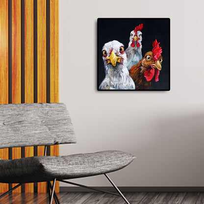 Rooster - Full Round Drill Diamond Painting 50*50CM