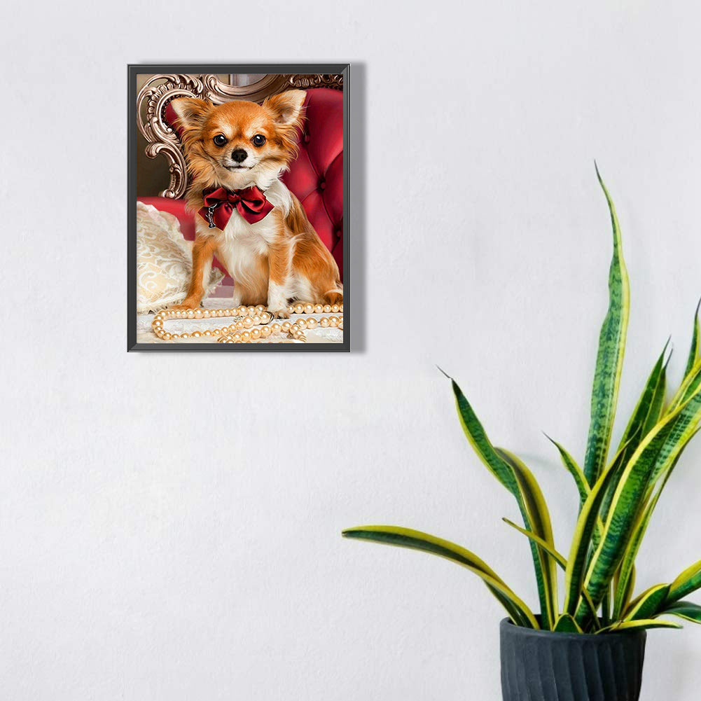 Chihuahua - Full Square Drill Diamond Painting 30*40CM