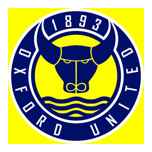 Oxford United Football - Full Round Drill Diamond Painting 30*30CM