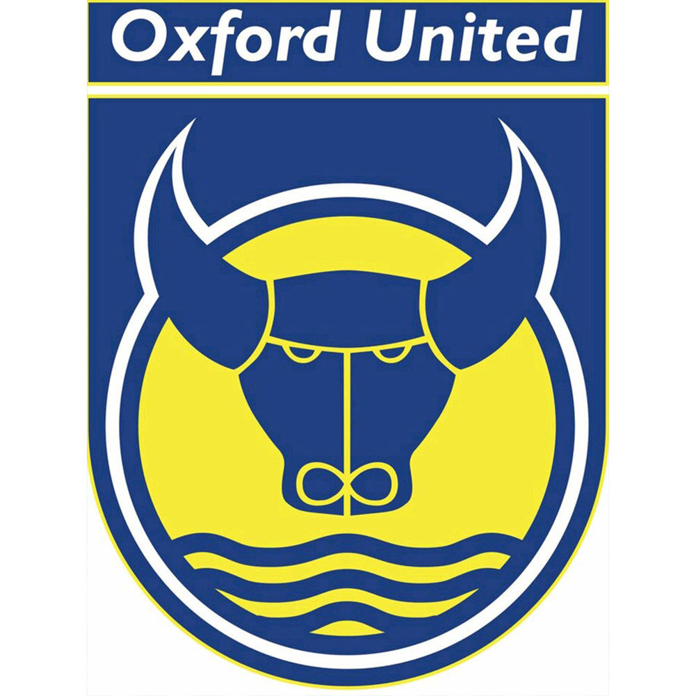 Oxford United Football - Full Round Drill Diamond Painting 30*40CM