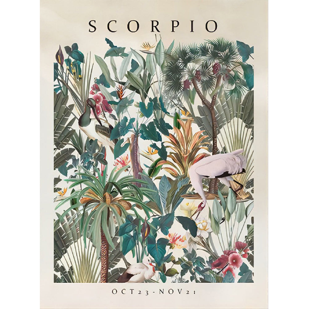 Scorpio - Full Round Drill Diamond Painting 30*40CM