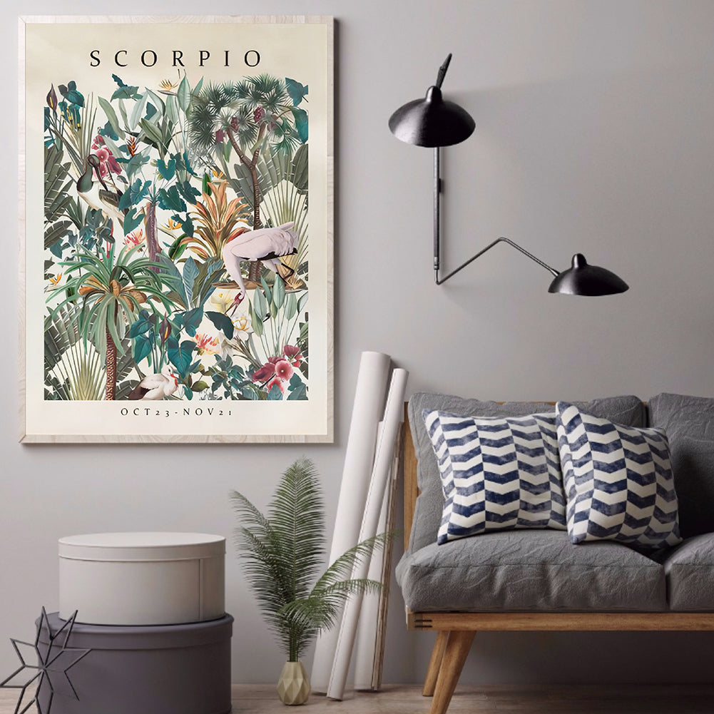 Scorpio - Full Round Drill Diamond Painting 30*40CM