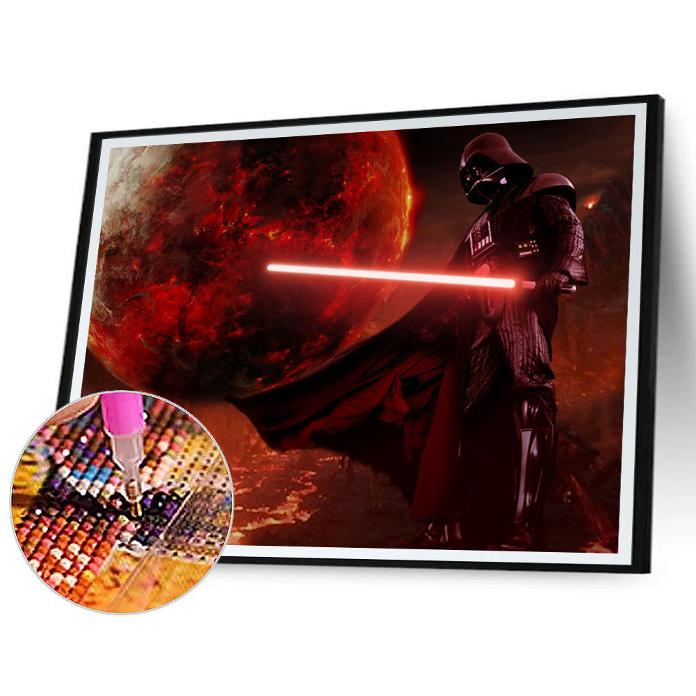 Star Wars - Jedi - Full Round Drill Diamond Painting 45*35CM