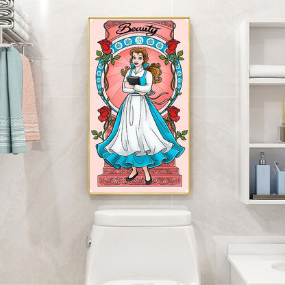 Princess Belle - Full Round Drill Diamond Painting 40*70CM