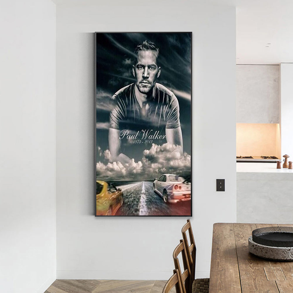 Paul Walker - Full Round Drill Diamond Painting 40*70CM
