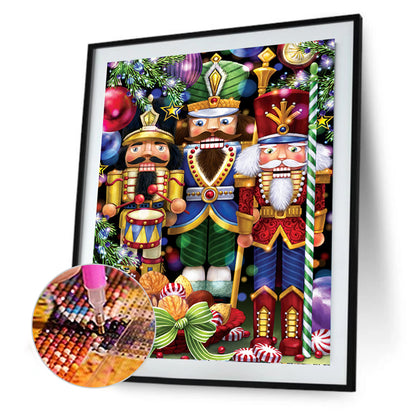 Nutcracker Soldier - Full Square Drill Diamond Painting 35*45CM