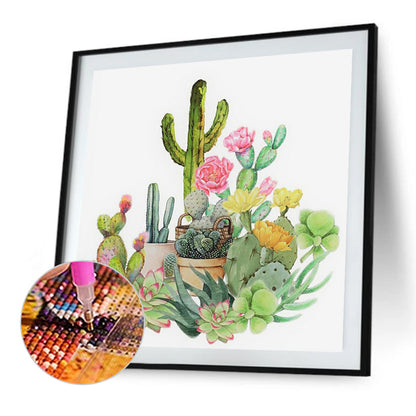 Cactus - Full Square Drill Diamond Painting 30*30CM