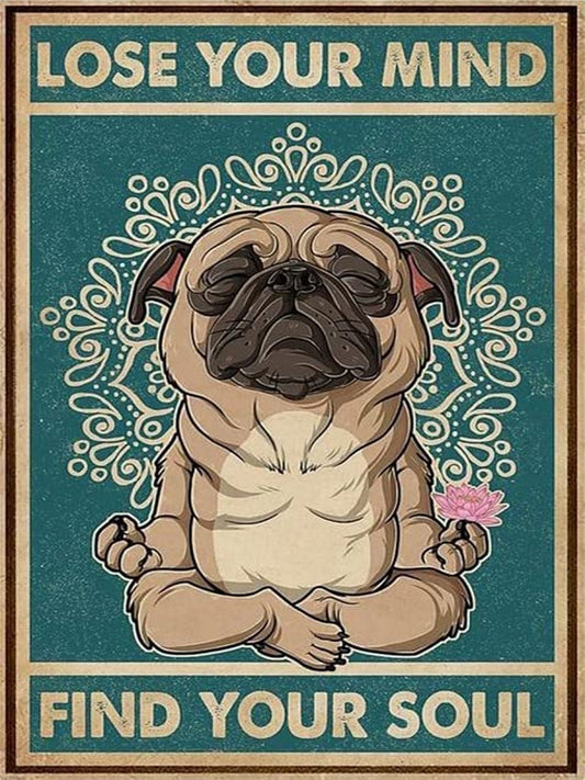 Shar Pei - Full Round Drill Diamond Painting 30*40CM