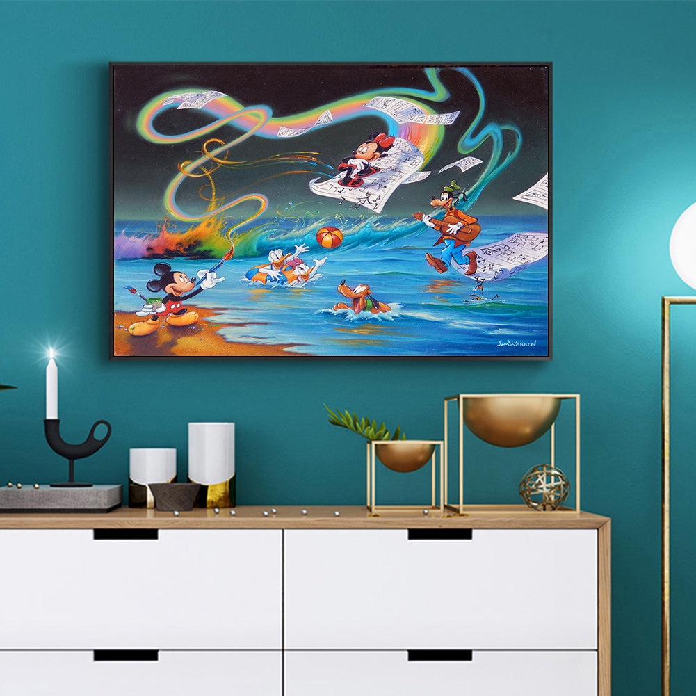 Mickey - Full Round Drill Diamond Painting 40*30CM