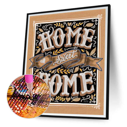 Home - Special Shaped Drill Diamond Painting 30*40CM