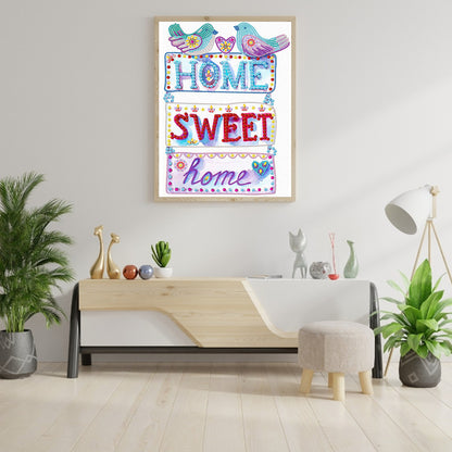 Home - Special Shaped Drill Diamond Painting 30*40CM