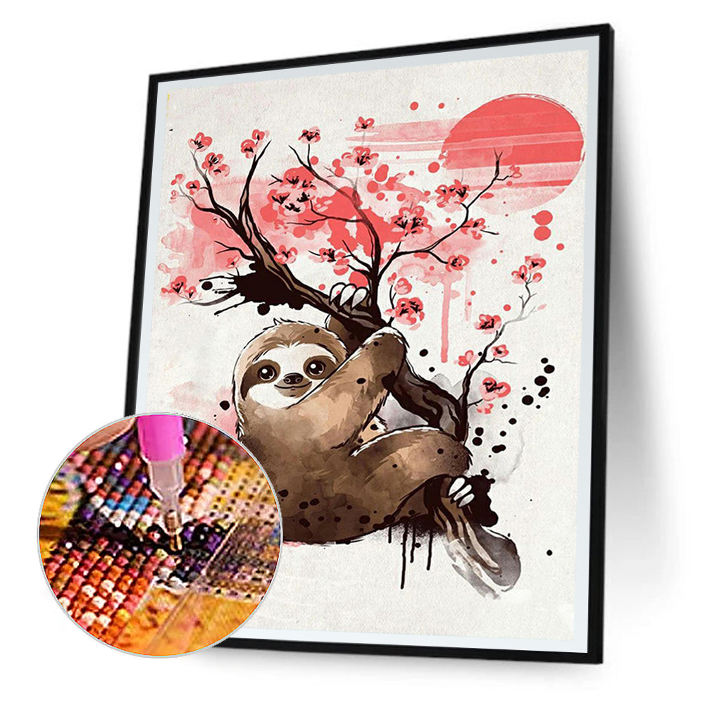 Sloth - Full Square Drill Diamond Painting 30*40CM