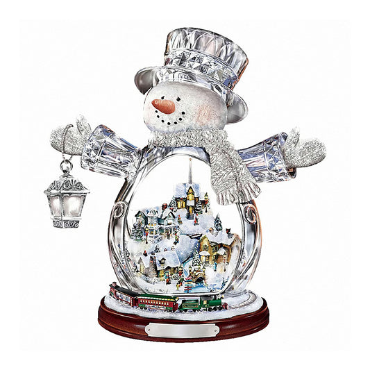 Christmas Snowman - Full Round Drill Diamond Painting 30*30CM