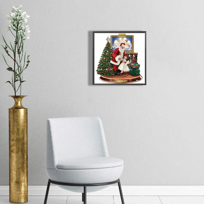 Santa Claus - Full Round Drill Diamond Painting 30*30CM